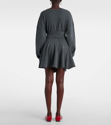 Minirock N°379 Girl aus einem Kaschmirgemisch | Extreme Cashmere