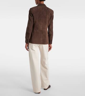 Blazer aus Veloursleder | Brunello Cucinelli