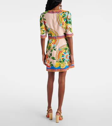 Minikleid aus einem Baumwollgemisch | Dolce&Gabbana