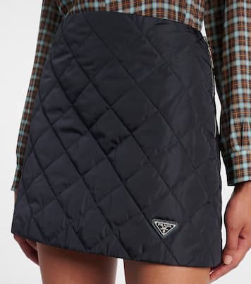 Re-Nylon quilted miniskirt | Prada