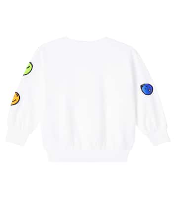 Monti printed cotton jersey sweatshirt | Molo