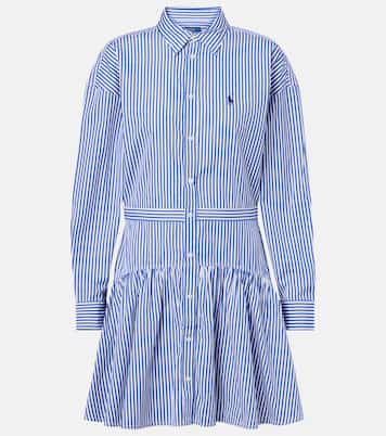 Striped cotton shirt dress | Polo Ralph Lauren
