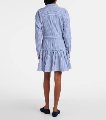 Striped cotton shirt dress | Polo Ralph Lauren