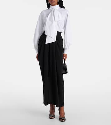 Schluppenbluse Bosforo aus Popeline | Max Mara