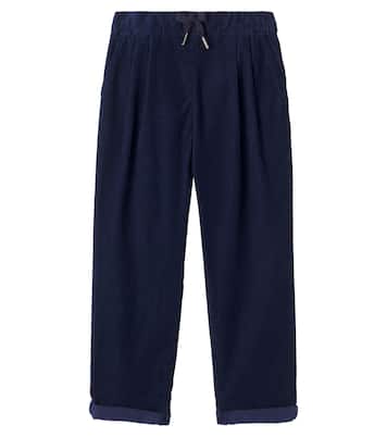 Cotton corduroy pants | Brunello Cucinelli Kids