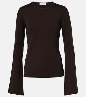 Wool, silk, and cashmere top | Gabriela Hearst