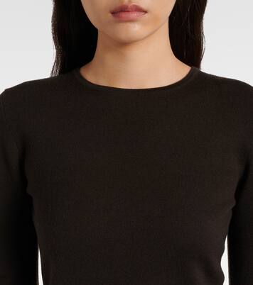 Wool, silk, and cashmere top | Gabriela Hearst