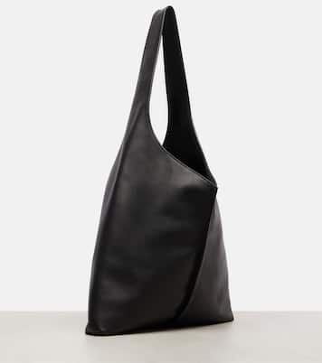 Schultertasche Bindle Small aus Leder | The Row