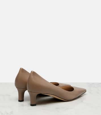 Carla 45 leather pumps | The Row