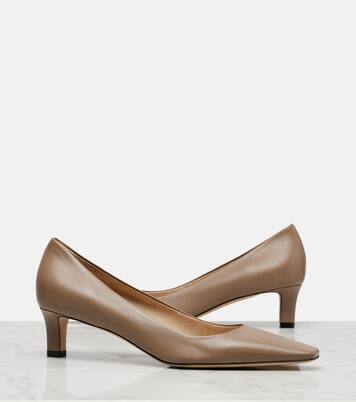 Carla 45 leather pumps | The Row