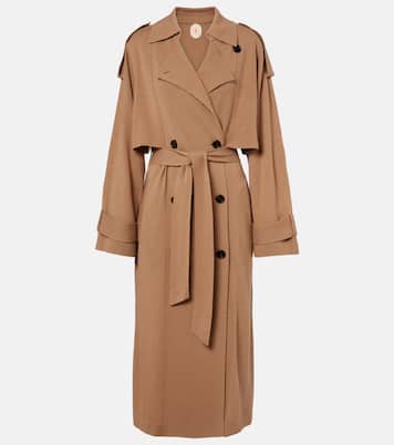 Trench-coat en laine et cachemire | Jardin des Orangers