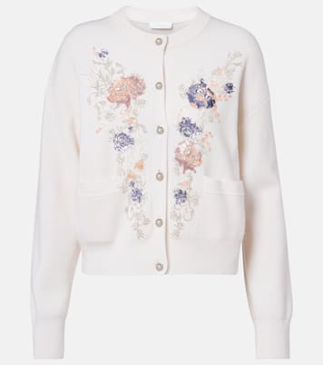 Verzierter Cardigan aus Wolle und Kaschmir | Rabanne