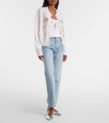 Verzierter Cardigan aus Wolle und Kaschmir | Rabanne