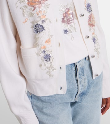 Verzierter Cardigan aus Wolle und Kaschmir | Rabanne