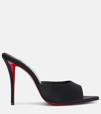 Pantoletten Miss Z 100 aus Satin  | Christian Louboutin