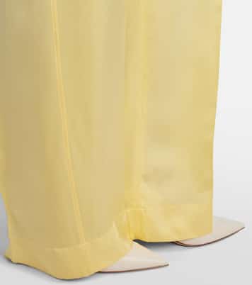 Pantalon droit à taille mi-haute | Jil Sander