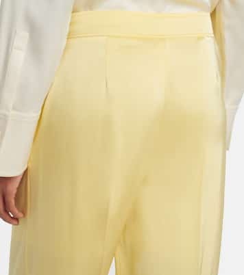 Pantalon droit à taille mi-haute | Jil Sander