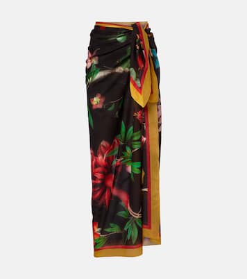 Pareo Zooflora Placée aus Baumwolle | La DoubleJ