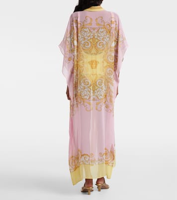 Caftano Underwater Barocco in georgette | Versace