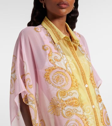 Caftano Underwater Barocco in georgette | Versace