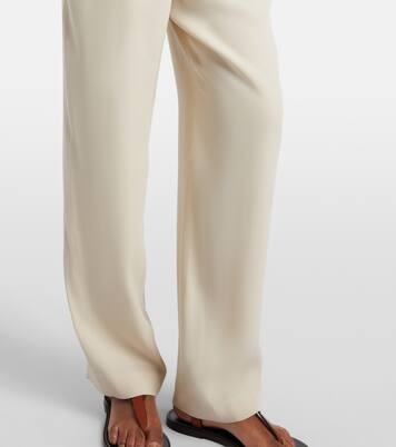 Gerade Hose Honie aus Crêpe | Isabel Marant