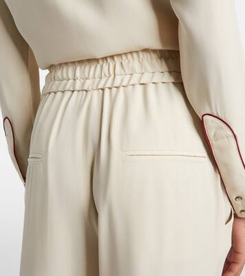 Gerade Hose Honie aus Crêpe | Isabel Marant