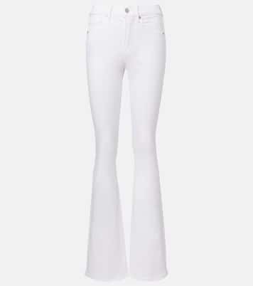 High-Rise Flared Jeans Beverly | Veronica Beard