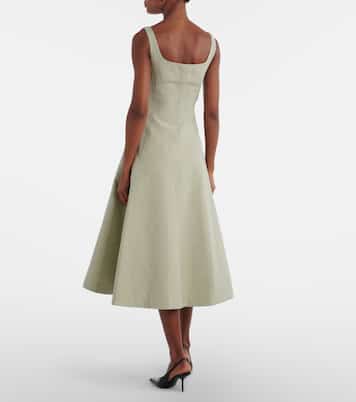 Midikleid Orrie aus einem Baumwollgemisch | Altuzarra