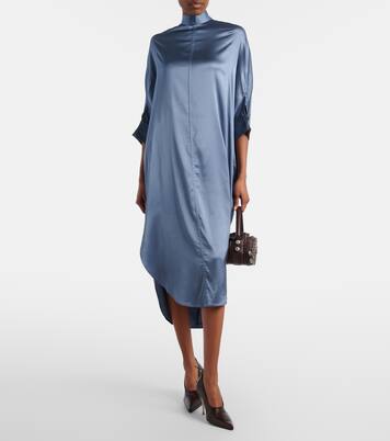 Midikleid aus Satin | Acne Studios