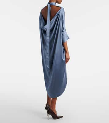 Midikleid aus Satin | Acne Studios