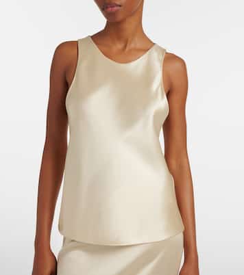 Top en satin de soie | The Row