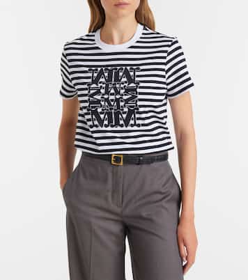 Ruta embroidered cotton T-shirt | Max Mara