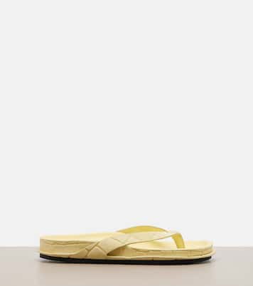 Tatanes suede thong sandals | Jacquemus