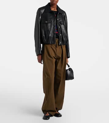 Leather jacket | Loewe