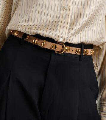 Vaal embellished suede belt | Amanu