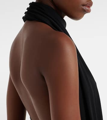 Gathered halterneck top | Adriana Degreas