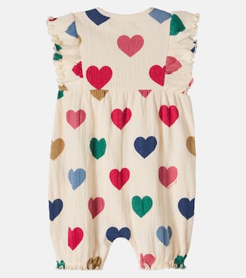 Baby Chleo printed cotton-blend playsuit | Konges Sløjd