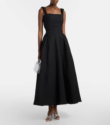 Sophia jacquard maxi dress | Rachel Gilbert