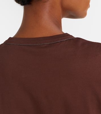 Monili cotton jersey T-shirt | Brunello Cucinelli