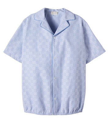 GG cotton poplin shirt | Gucci Kids