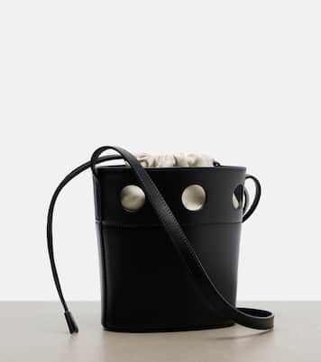 Leather bucket bag | Miu Miu