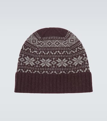 Mütze Fair Isle aus Kaschmir | Eleventy