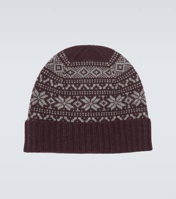 Mütze Fair Isle aus Kaschmir | Eleventy