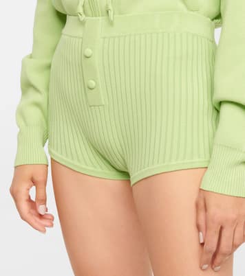 Shorts aus Rippstrick | Live The Process