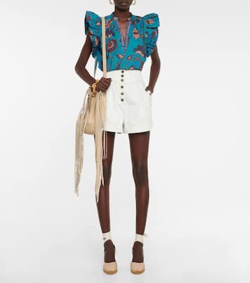 High-Rise Jeansshorts Alvin | Ulla Johnson