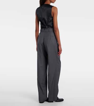 Weite High-Rise-Hose Gelso | The Frankie Shop