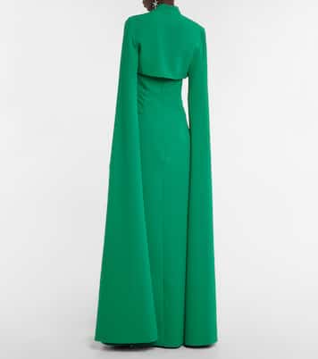 Robe aus Crêpe | Safiyaa