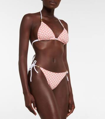 Haut de bikini imprimé Ibiza | Heidi Klein