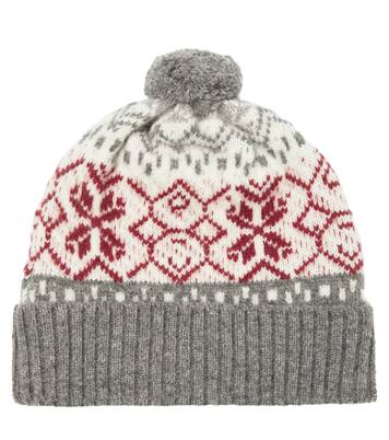 Baby jacquard wool beanie | Tartine et Chocolat