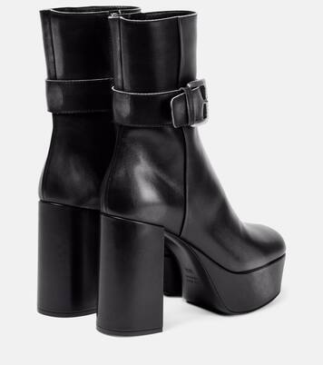 Ankle Boots aus Leder | Miu Miu